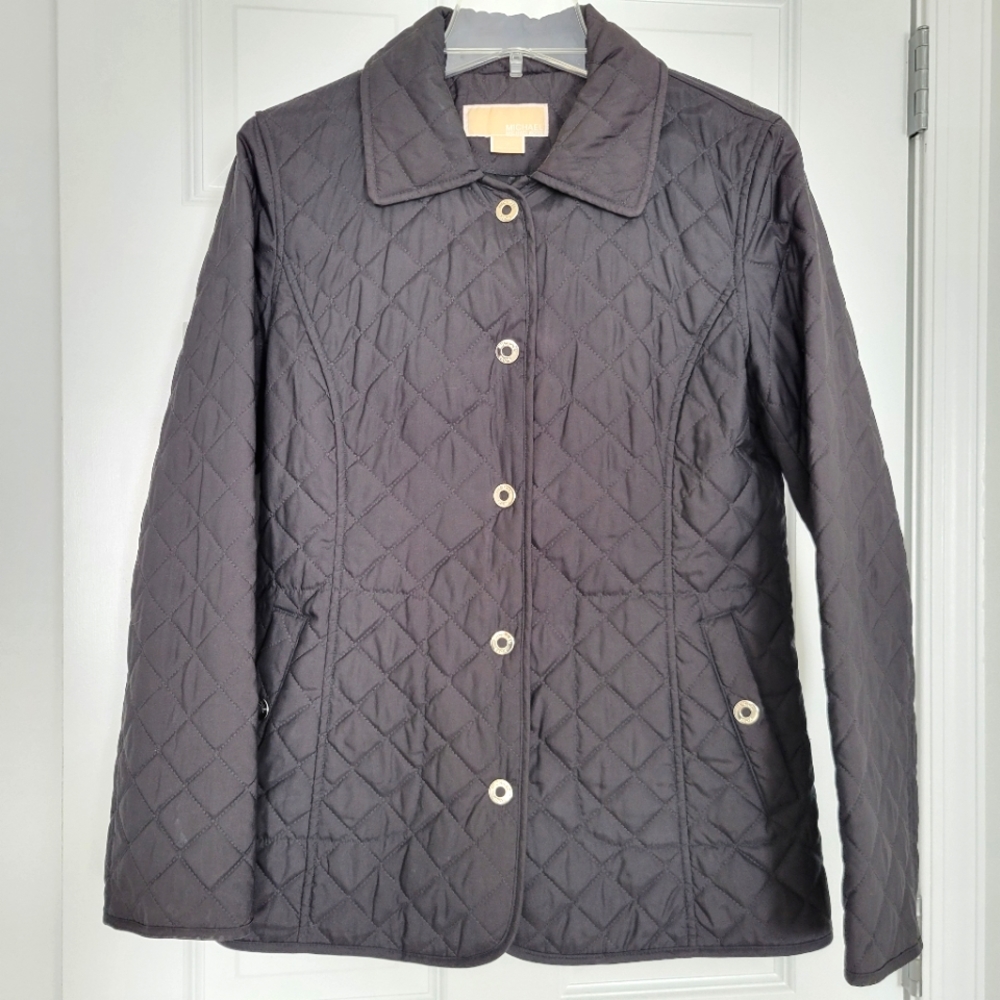 Black Quilted Jacket
